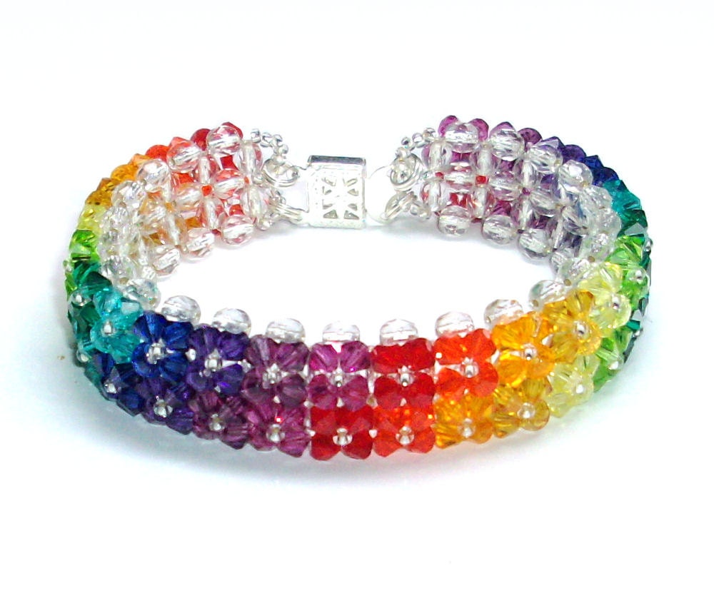 Swarovski Crystal Rainbow Bracelet