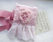 Lace Cuffs Powder Pink Alice