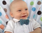 Crocheted Bow Tie For Newborns To 12 Months