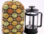 French Press Cozy - Imperial Black - Standard 8 Cup Coffee / Tea Press
