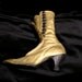 Victorian boot wall plaque decor