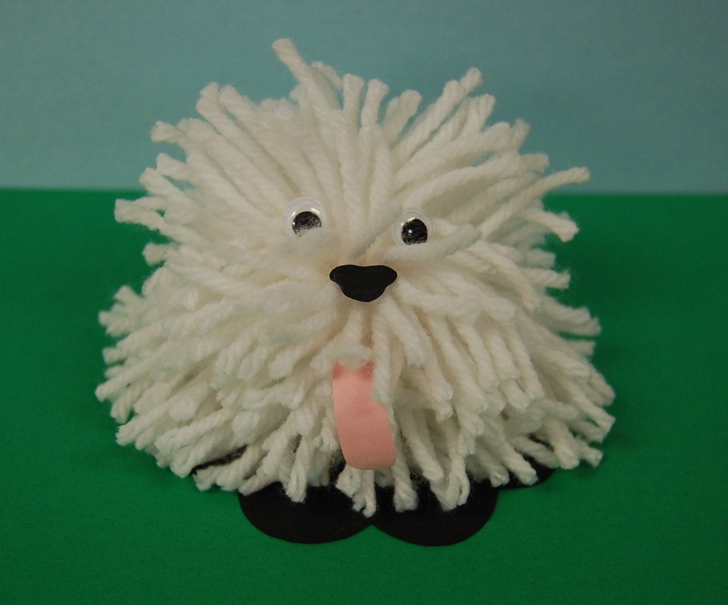 CLEARANCE -- Shaggy Yarn Dog Craft Kit