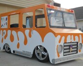 Ice Cream Truck Bed Custom Fantasy Themed Children's Twin Bed