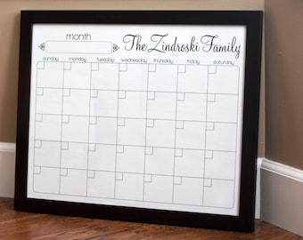 Print Your Own - Family Calendar - 1