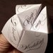 Print Your Own - Cootie Catcher - Wedding Favor