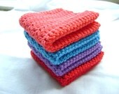 CROCHET COTTON DISHCLOTHS...