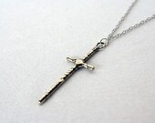 Saint Cross Necklace - Silver