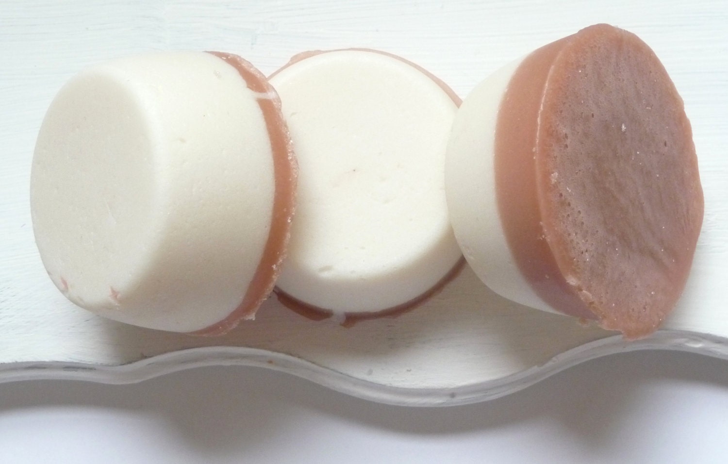 Solid Sugar Scrub, Amazing Pomegranate, 3.5 oz Scrubby Soap Bar With Goat Milk