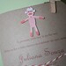 Sock Monkey Inspired Invitation