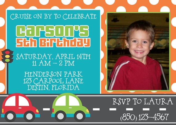 Cute Cars Mega Birthday Party Package - Boy DIY Printable Il_570xn