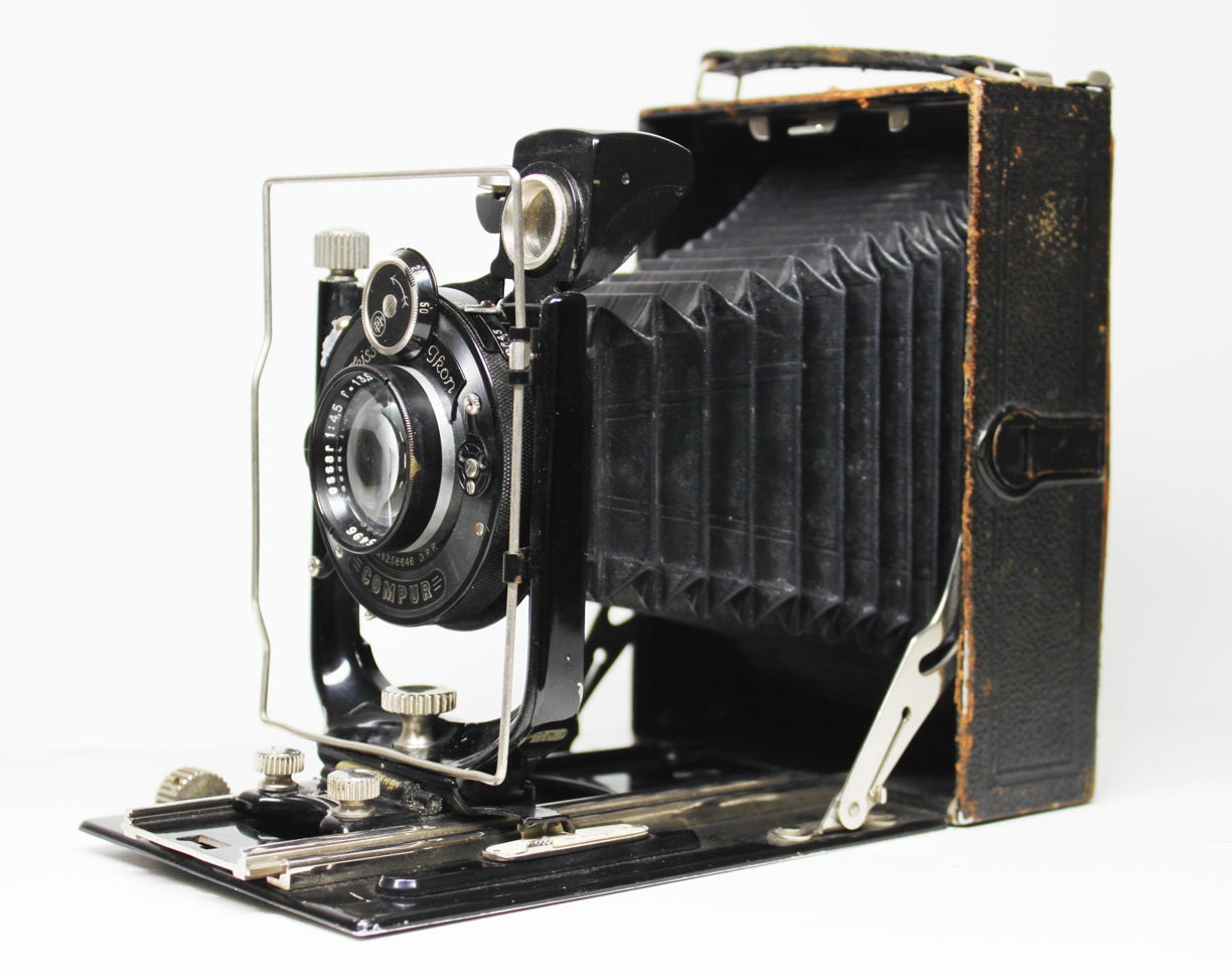 1920s Zeiss Ikon Donata Plate Film Camera - BMTvintage