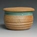 French Butter Keeper in Green Glaze