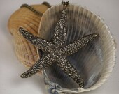 Nautical Necklace - Cast Bronze Starfish