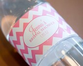 Printable Personalized Water Bottle Labels- Jenna Collection