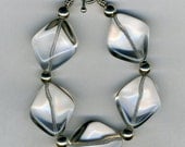 Crystal Clear Glass Bead Bracelet-jewelry
