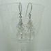Quartz Crystal Earrings, Dangle Earrings, Bridal Jewelry, Gemstone Cluster Earrings