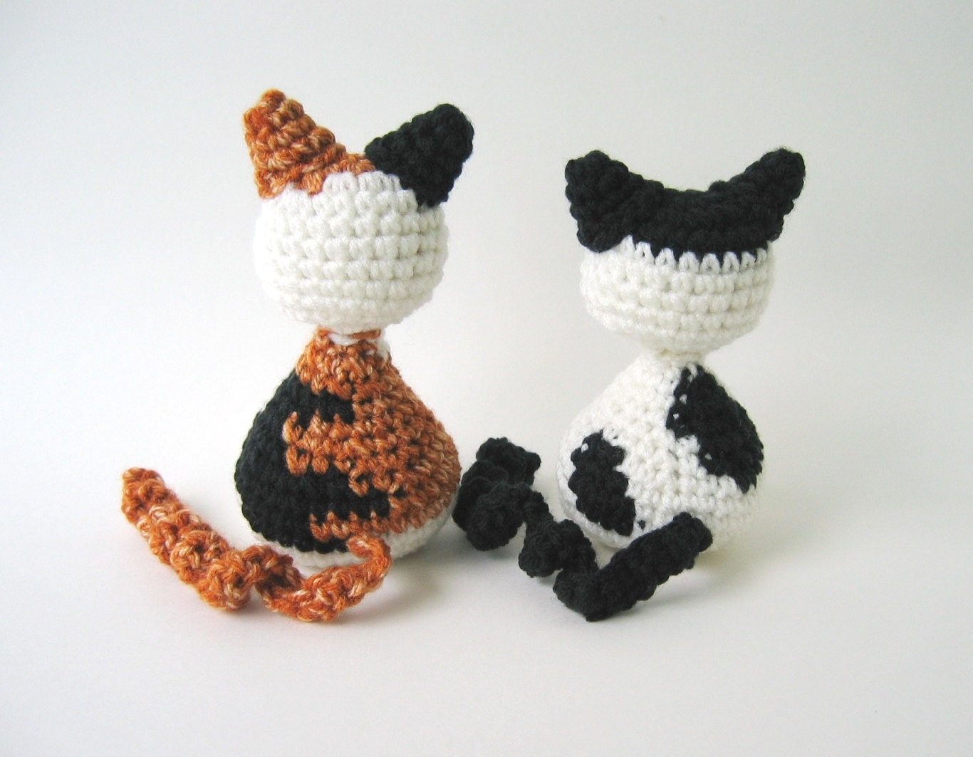 Crochet Pattern Cat Amigurumi Angel Wings or Halloween Decoration- PDF Format- Permission to Sell what you make p113