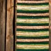 Handwoven rag rug - 1.94' x 5.84' ,, stripes, stripes''