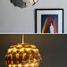 Artichoke Mixed Book Page Pendant Light - Hanging Paper Lantern - Shade Only