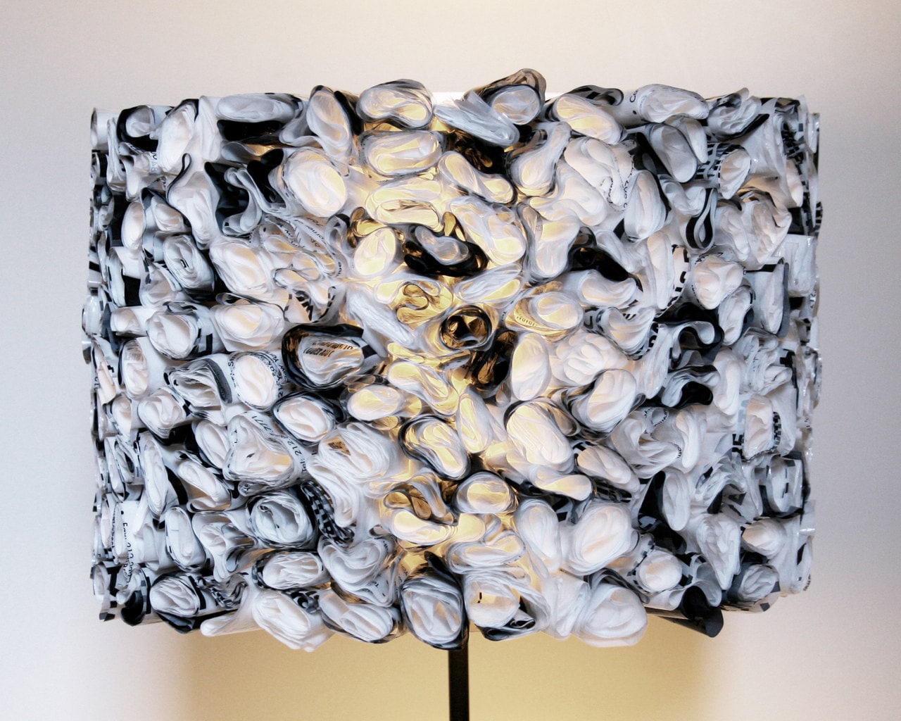 Lamp Shades  on Lamp Shade Made From Eco Friendly Recycled Plastic Bags   Shade Only