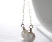 Coin Pearl Earrings