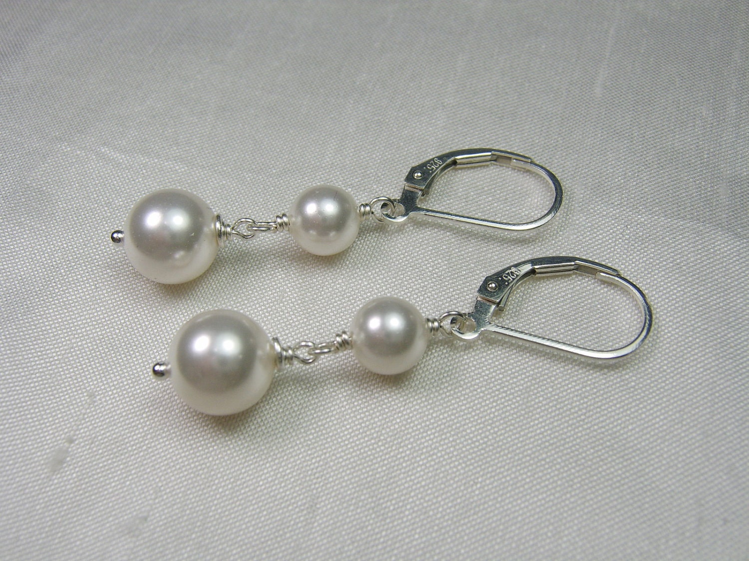 Pearl Bridesmaid Earrings - Set of 8 - Bridesmaid Jewelry