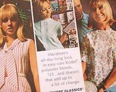 Vintage Print Ad MacShore Clothing 60s Glamour Magazine 1966