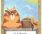 Cat Magnet-Hot Stalker-August Summer Theme