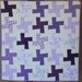 Baby Girl Quilt - Pretty Purple Whirlygigs
