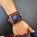 Ipod Nano Leather Watchband - Brown