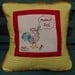 Make It So Rooster - Embroidered and Quilted Decorative Throw Pillow
