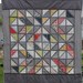 Shades of Gray - Modern Geometric Patchwork Quilt