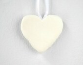 UNIQUE Hand Made Heart SUGAR ORNAMENT Weddings Anniversaries Valentines Christmas Mothers Day Personalized Gifts Love Romance Pure Elegance