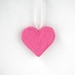 Heart Sugar Ornament Pink Hand Piped Hand Made Weddings Valentines Christmas Shabby Chic Hope Baby Girl Shower Love
