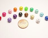 300 BLING Beads 8mm Resin Rhinestone Diamond