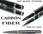 20% ALL PENS On SALE Now Carbon Fiber pen ballpoint Professionally handcrafted for the pen collector
