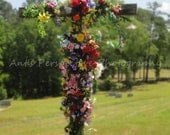 RELIGIOUS CROSS JESUS church flowers 8x10 photo art print
