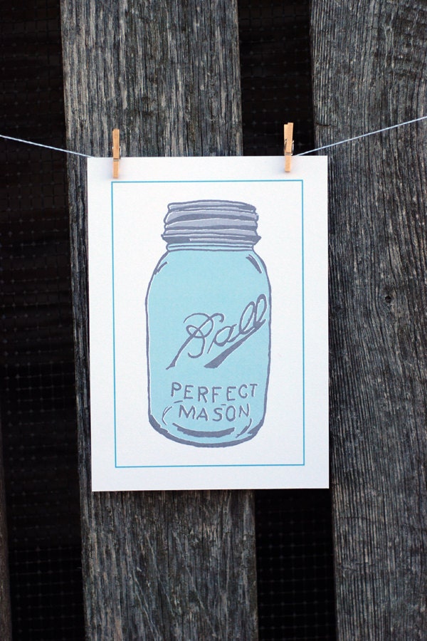 5x7 Art Print - The Lone Jar