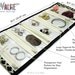 Jewelry Travel Roll Carrying Case - Treasure Box in Charcoal
