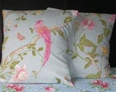 Laura Ashley Summer Palace fabric cushion cover, shabby chic, country style