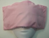 Herbal Hot/Cold Aromatherapy Therapy Eye Pillow with removable cover Solids Med Pink