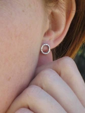 O Post Earrings