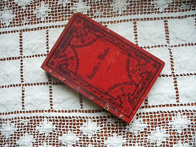 Salvaged Goethe Vintage Journal