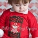 Kissing Booth - a Custom Appliqued and Personalized Boy's Valentine shirt