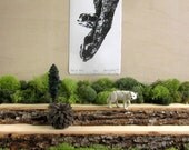 Dog Print - Gocco Screenprint - Limited Edition - Pair of Paws