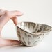 Heart Dish, stoneware bowl, trinket dish, decorative heart bowl, rustic, white and red artistic glaze, handmade pinch bowl, irish pottery