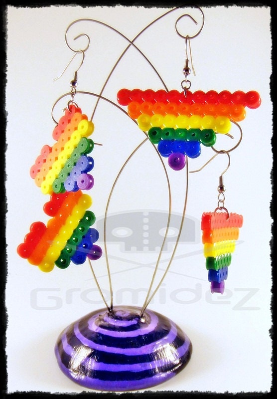 Gay Pride/ Rainbow Earrings