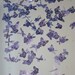Chandelier Monarch Butterfly Mobile - purple