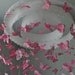 Paper Lace Chandelier Monarch Butterfly Mobile - pink - Made to order