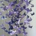 Monarch Butterfly Chandelier Mobile - purple